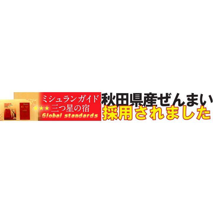 送料無料　秋田県産 極太 干しぜんまい500g　秋田県産　天日干しぜんまい