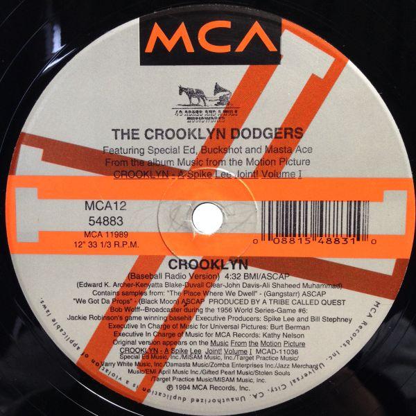 12inchレコード CROOKLYN DODGERS   CROOKLYN