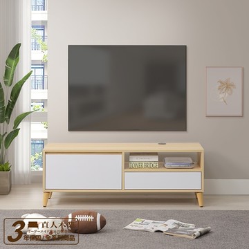 直人木業-RENATA現代簡約風電視櫃120公分