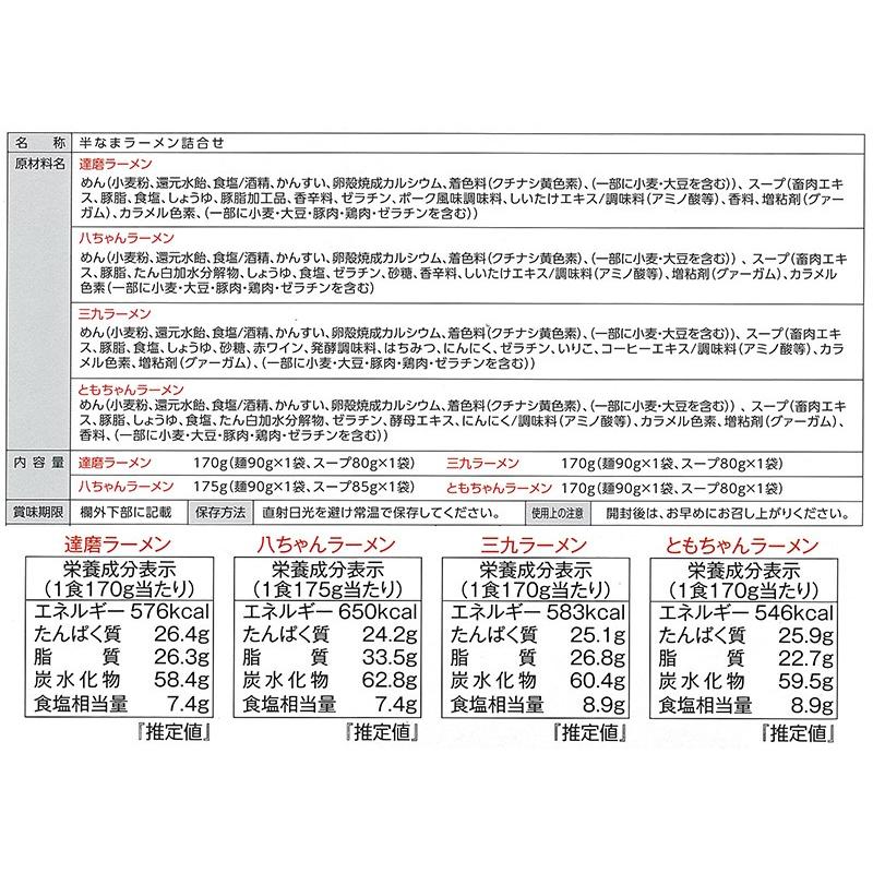 こだわりのとんこつラーメン詰合せ  博多 福岡 とんこつ 豚骨 ラーメン 行列 有名店 グルメ ギフト お取り寄せ おうちごはん ご当地