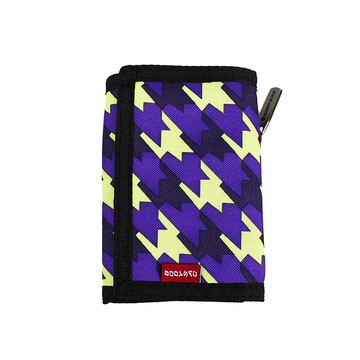 BODYSAC-印花三折短夾(附背帶) b6619