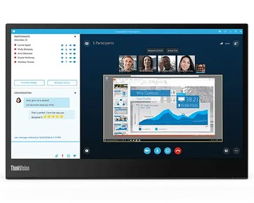 Lenovo ThinkVision M14 14 吋 FHD LED 背光 LCD 顯示器