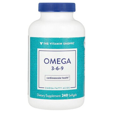 The Vitamin Shoppe, Omega-3-6-9，240 粒軟膠囊