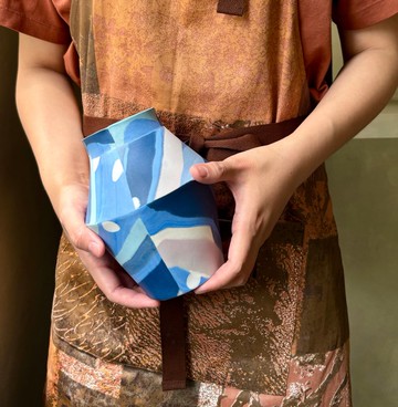 海洋拼貼花器