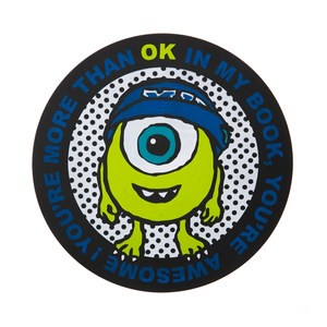 HOLA 迪士尼系列 怪獸電力公司 矽膠鍋墊-大眼仔