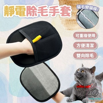 【獅子王寵物】🦁靜電除毛手套 黏毛手套 按摩手套 貓毛清理器 雙向刷毛 梳毛手套 寵物梳毛 除浮毛 A338
