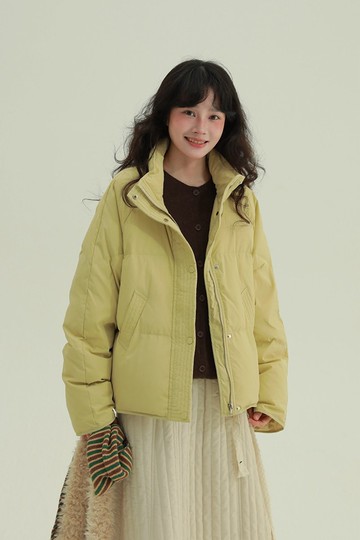 4顏色 暖暖 立領90羽絨服 保暖復古文藝舒適簡約百搭外套