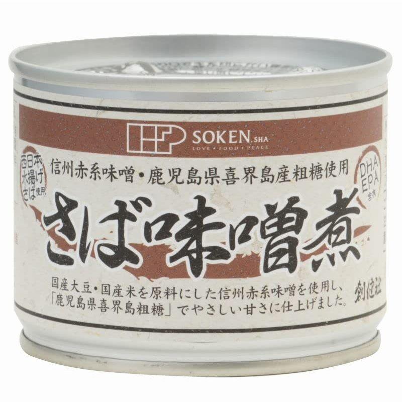 創健社 さば味噌煮 190g（固形量140g）