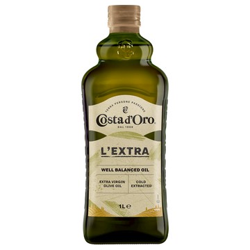 [家速配]Costa dOro特級冷壓初榨橄欖油1L