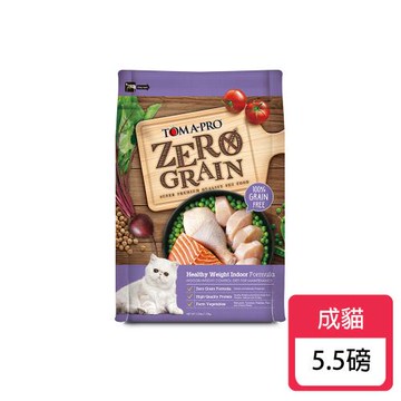 TOMA-PRO優格 零穀成貓體重管理-5.5磅 X 1包