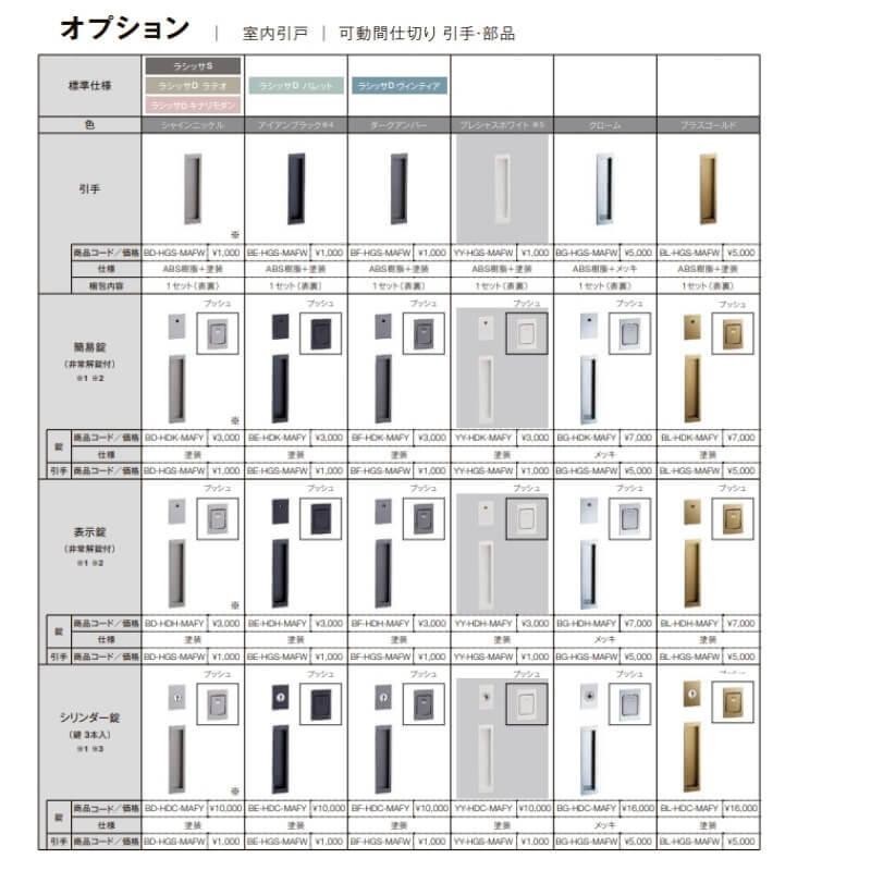 室内引戸 Vレール方式 リクシル ラシッサD キナリモダン 片引戸 標準