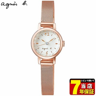 セイコー アニエスベー SEIKO agnes b. マルチェロ ミニ レディース FCSK911 腕時計 時計 金 ピンクゴールド 白