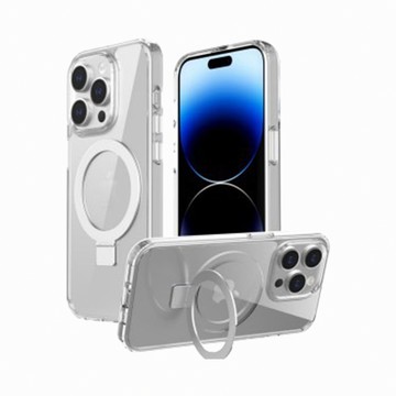 iPhone 15 殼 SURITCH 蘇黎世 iPhone 15 MagSafe 支架極透明防摔殼