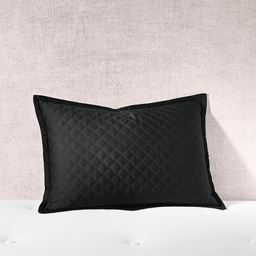 Hudson Park Double Diamond Quilted King Sham - Exclusive