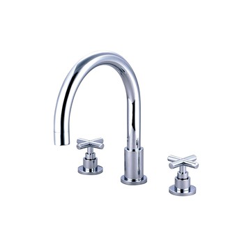 【大巨光】浴用檯面雙槍水龍頭_3件式(TAP-112001/112003)