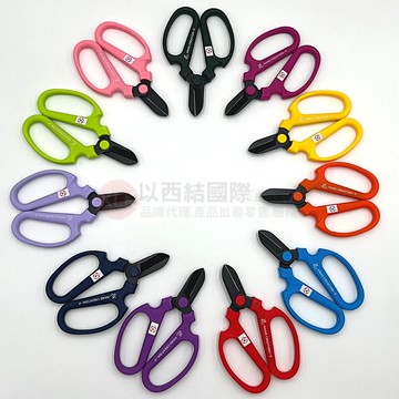 日本sakagen坂源花藝剪刀手創170黑刃系列/深綠色