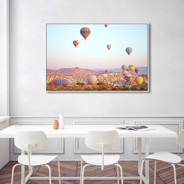 鉆石畫滿鉆新款土耳其輕氣球現代簡約十字繡熱氣球客廳餐廳