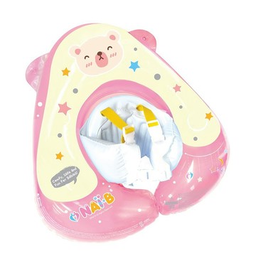 快速到貨【韓國奈比】嬰兒趴式泳圈-星星款 -粉色