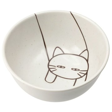 【DECO HOME商品】輕量丼碗 DH白貓 WH DI508(DH) NITORI宜得利家居