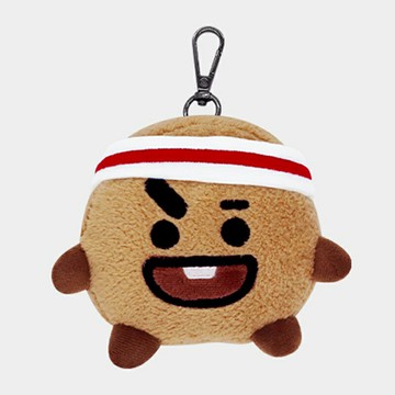 現貨 官方代理【BT21 GOLF HOLE IN ONE】SHOOKY Ball Pouch 收球吊飾 高爾夫 鑰匙圈 零錢包 韓國原廠【正元精密】