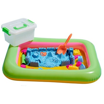 支持隔日到貨 流體沙 動力沙套裝 (商檢合格)動力沙 太空沙 超值套裝 聖誕禮物 灘玩具 挖沙工具組 魔力沙 玩具沙