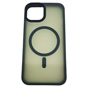 馬卡龍磨砂磁吸magsafe手機保護殼 iPhone 14  蒼嶺綠
