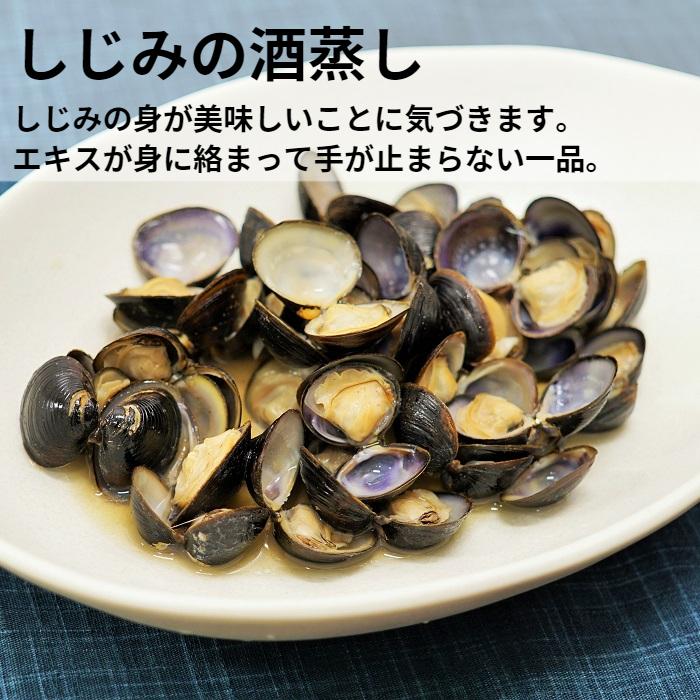 冷凍 しじみ 送料無料 砂抜き済み 特大粒 2Lサイズ 2700g（900ｇ×３）味噌汁 漁師直送 島根県 宍道湖産 大和しじみ ギフト オルニチン 亜鉛 レシピ付き