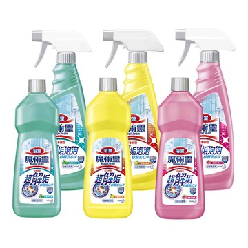 【蝦皮直營】魔術靈 浴室清潔劑 (噴槍瓶/經濟瓶/更替瓶)
