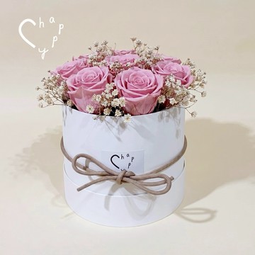 For you! 美麗久久【C happy】永生玫瑰花禮盒_全省宅配