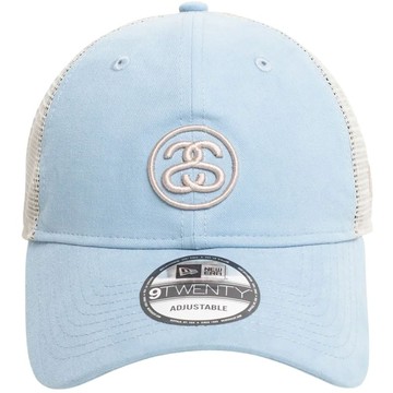 STUSSY x NEW ERA 1311197 9TWENTY SS LINK TRUCKER 網帽 棒球帽 (藍色)