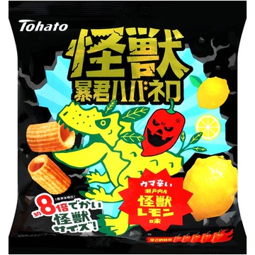 東鳩Tohato 怪獸暴君 檸檬風味餅乾 58g