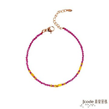 Jcode真愛密碼 獨特黃金/石英手鍊-單鍊款