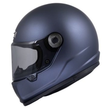 【復古潮流】Astone GT5 素色 鈦金藍 全罩式安全帽 復古樂高帽