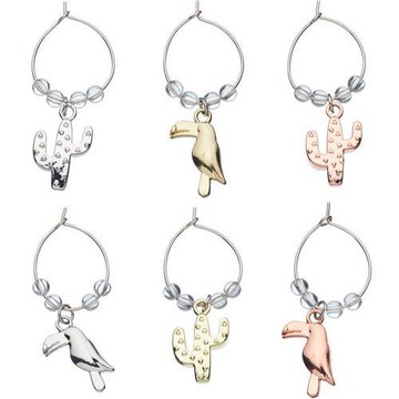 【BarCraft】杯子標記6件(仙人掌)