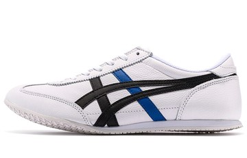 ONITSUKA TIGER MACHU RACER WHITE BLACK BLUE