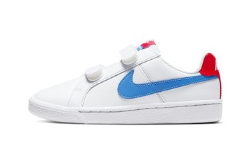 PS NIKE COURT ROYALE WHITE BLUE