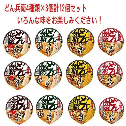 日清食品 どん兵衛 西 シリーズ 4種類×3個(12食) Aセット