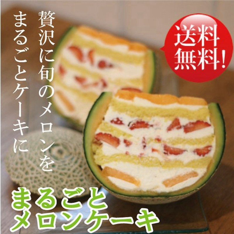 お中元 贈り物 誕生日にもぴったり サプライズまるごとメロンケーキ 8月13日 19日指定不可 8月下旬旬予約受付中 通販 Lineポイント最大0 5 Get Lineショッピング