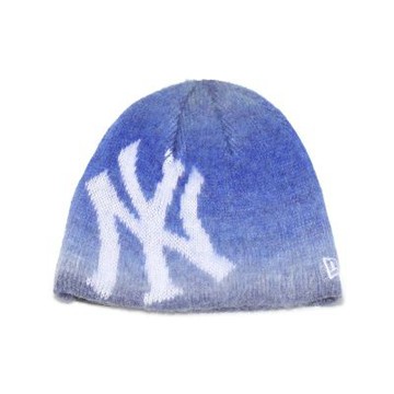 New Era 毛帽 Knit Medium Gradient Skully 紐約洋基 針織 羊毛 藍 漸層 NE60670221