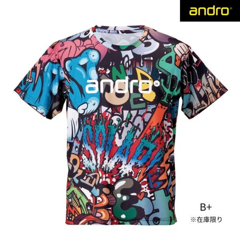 卓球ウエア andro アンドロ FULL DESIGN SHIRT フルデザインシャツ