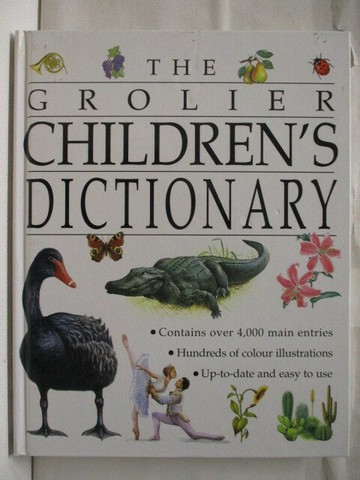 【書寶二手書T5／少年童書_E81】高_The Grolier Children's Dictionary