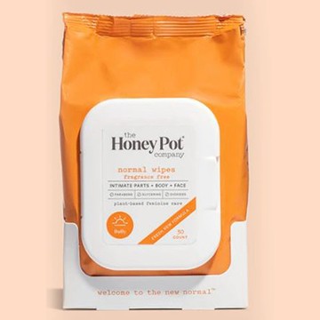 Normal Wipes 30 Count by The Honey Pot