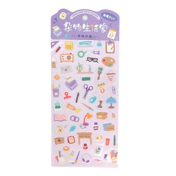 CARD LOVER 信的戀人 PVC貼紙  手帳文具  3組