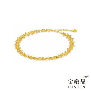 金緻品 黃金手鍊 雪花綿延 0.83錢 5G工藝