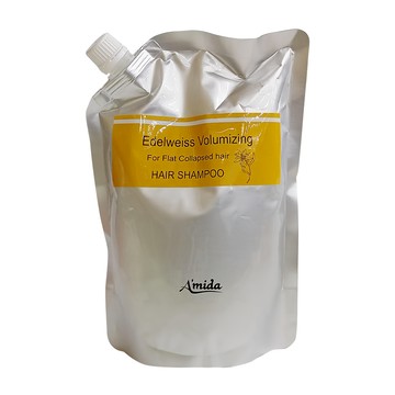 aMIDa 阿蜜達 雪絨花豐盈洗髮精補充包 1L｜無矽靈 蓬鬆  1件