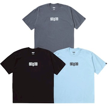 Bounty Hunter x Neighborhood Tee SS-3 灰/黑/藍 聯名 BXH 字體 LOGO 短袖T 251PCBHN-ST03
