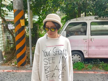 莫莉Molly 手織棉帽 原棉白色 chokdee-muakdeedee