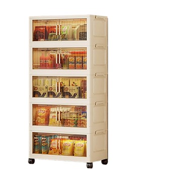 【居家生活 Easy Buy】可堆疊折疊式收納箱-5層59CM寬折疊式收納箱-5層59CM寬