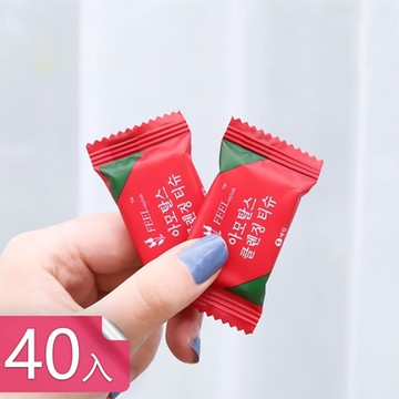 【荷生活】拋棄式便攜棉質壓縮毛巾  外出用泡水即軟厚實毛巾-40入組