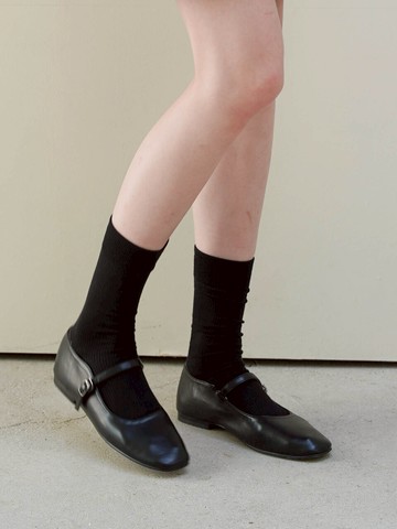 Olga Cotton Long Socks_4Colors